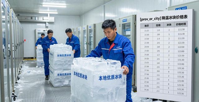 扬州降温冰块多少钱一吨？本地制冰厂报价来了