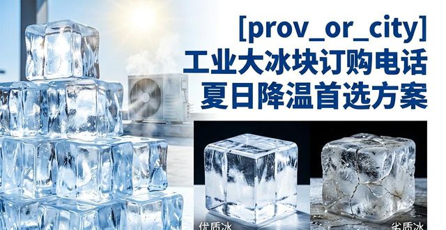 扬州工业大冰块订购电话 夏日降温首选方案